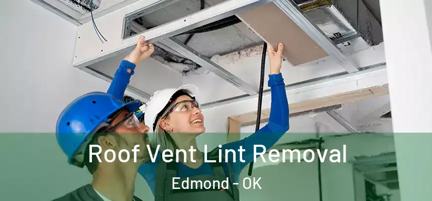 Roof Vent Lint Removal Edmond - OK
